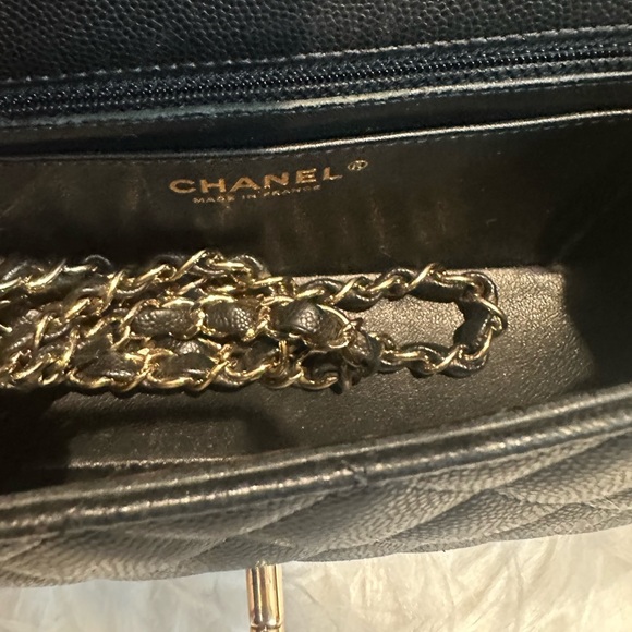 Chanel Rectangular Mini Caviar Black (SOLD) - Picture 13 of 14